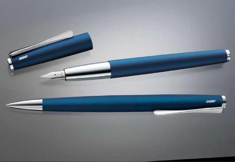 ラミー　LAMY　万年筆　L69DB-M　ステュディオ　ダークブラウン　中字M　両用式　筆記用具