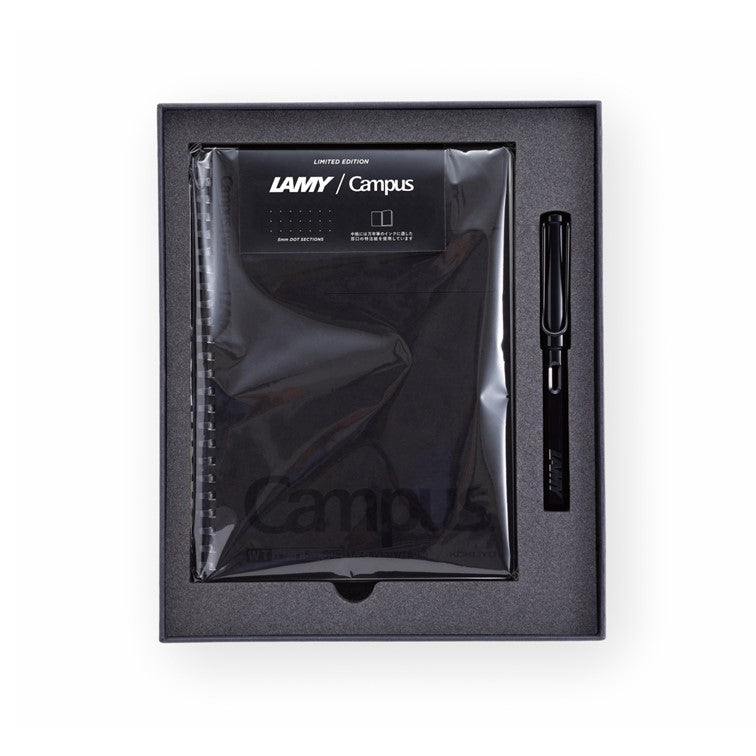 LAMY safari Campus edition 万年筆 × ノート blackセット – LamyJP