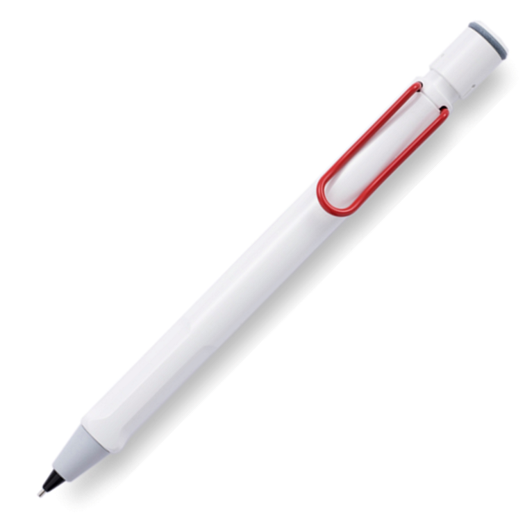 数量限定】Lamy safari white red clip ペンシル – LamyJP