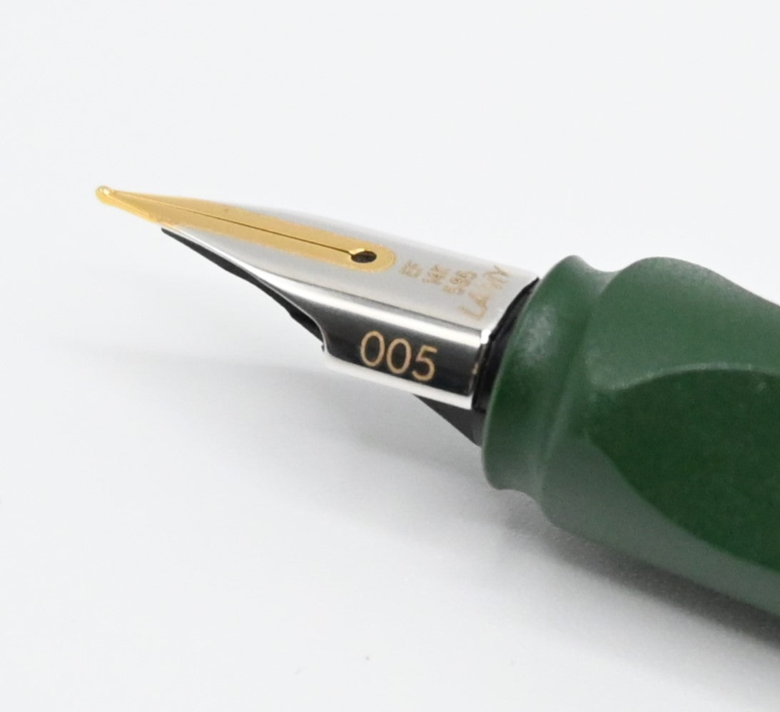 【流通限定・数量限定】LAMY safari field green gold clip 万年筆 14金ニブ