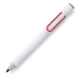 【限定／残りわずか】Lamy safari white red clip　ペンシル