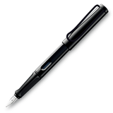 【日本限定】LAMY safari black black clip  万年筆