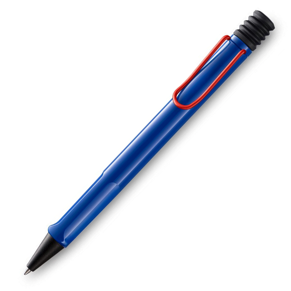 【数量限定】LAMY safari blue red clip　ボールペン
