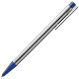LAMY logo stainless blue ボールペン