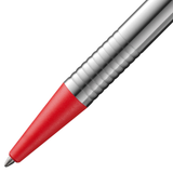 LAMY logo stainless red ボールペン