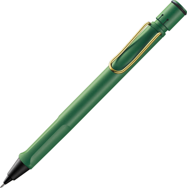 【数量限定】LAMY safari field green gold clip ペンシル